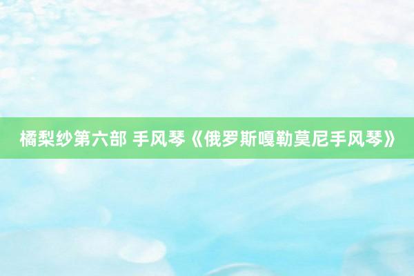 橘梨纱第六部 手风琴《俄罗斯嘎勒莫尼手风琴》