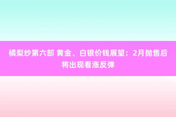 橘梨纱第六部 黄金、白银价钱展望：2月抛售后将出现看涨反弹