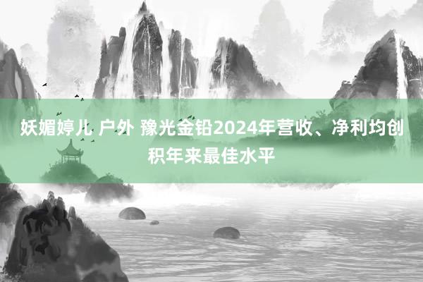 妖媚婷儿 户外 豫光金铅2024年营收、净利均创积年来最佳水平